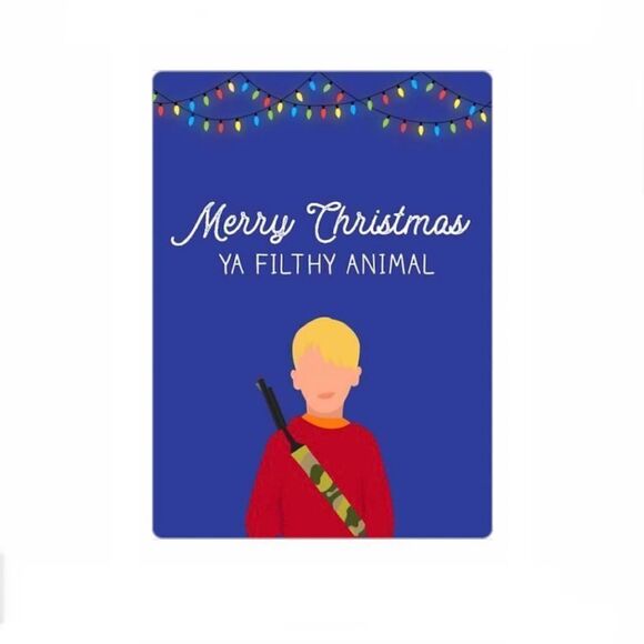 Home  Alone Holiday Magnet - Picture 1 of 5